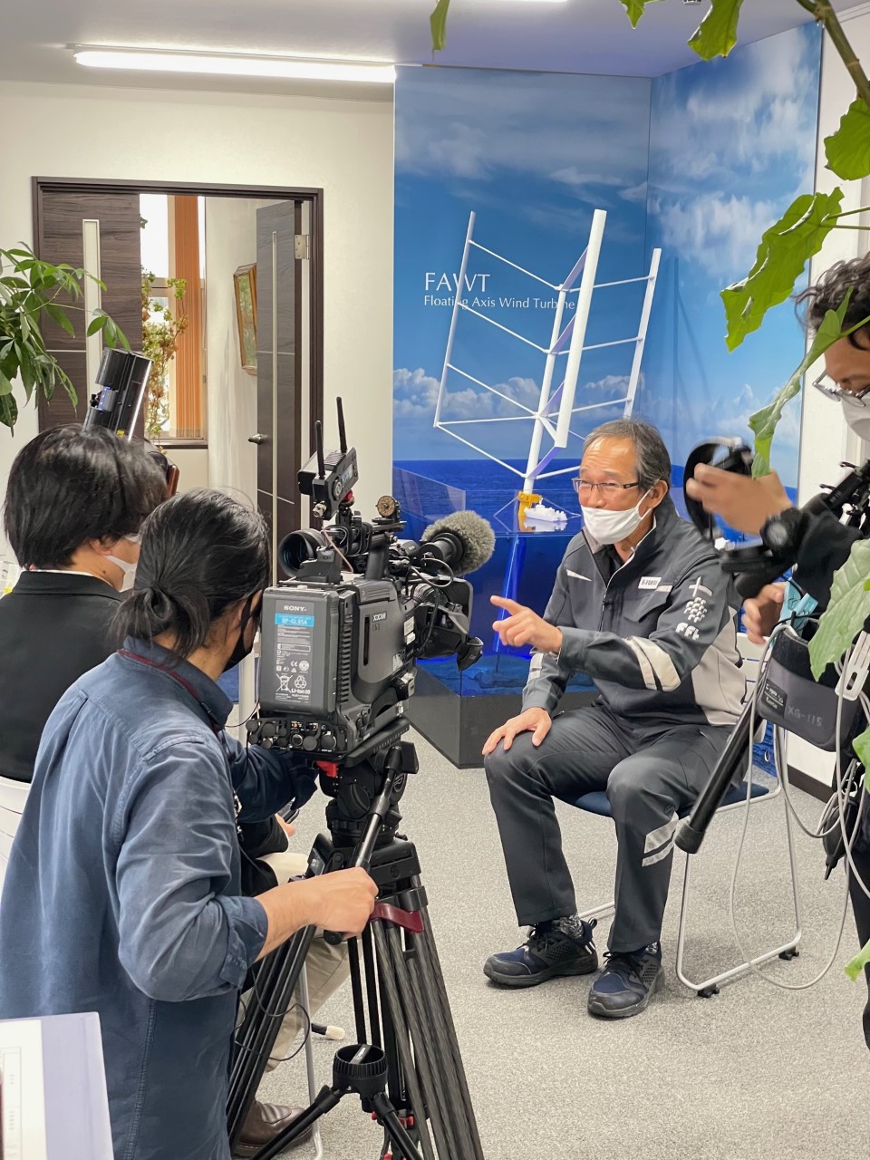 「ＮＨＫ」が本社に取材に来ました！